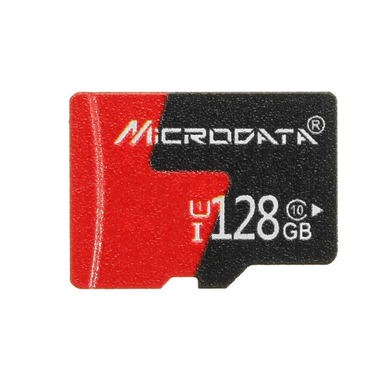 128GB C10 U1 Micro TF Memory Card with Card Adapter Converter for TF to SD