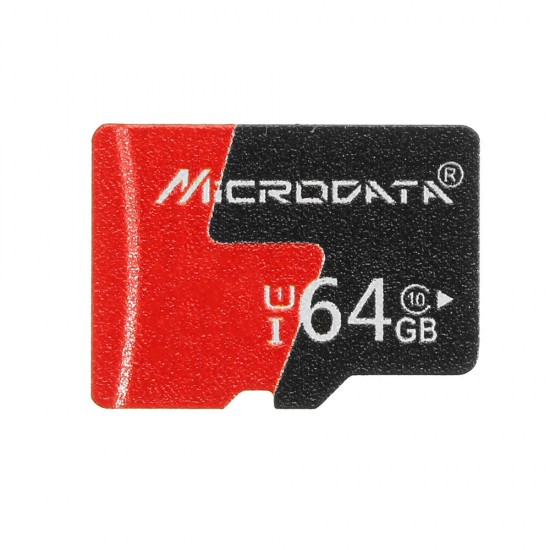 64GB C10 U1 Micro TF Memory Card with Card Adapter Converter for TF to SD