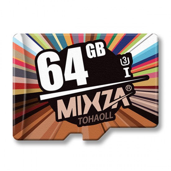 U3 64GB The Colorful Series High-speed Memory Card