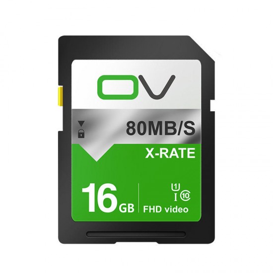 OV X-Rate C10 U1 16GB Memory Card for DSLR Camera Photography Support 1080P 30FPS Video Taking