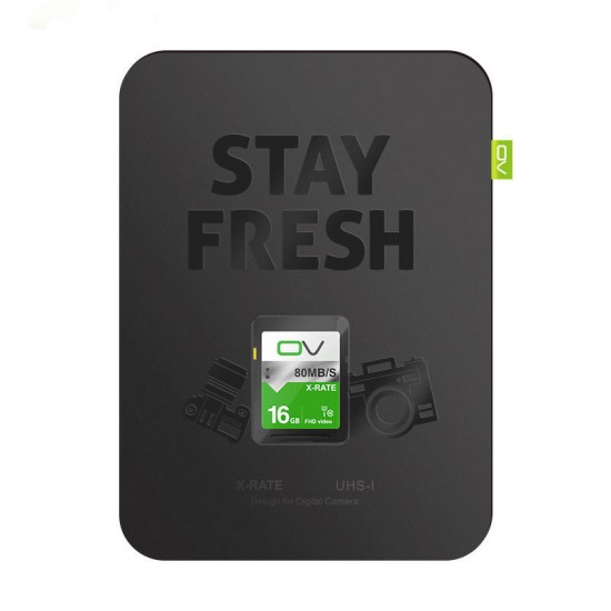 OV X-Rate C10 U1 16GB Memory Card for DSLR Camera Photography Support 1080P 30FPS Video Taking