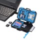 PU5004 22 in 1 Memory Card Case USB 3.0 Reader for Standard SIM Micro-SIM Nano-SIM CF SD TF Card Pin PU5004 22 in 1 Memory Card Case USB 3.0 Reader for Standard SIM Micro-SIM Nano-SIM CF SD TF Card Pin