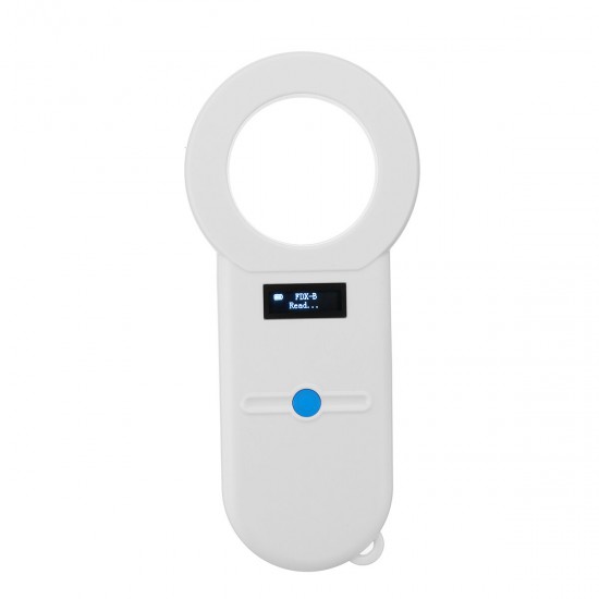134.2kHZ Portable Animal ID Reader ISO OLED RFID Dog Pet USB Microchip Scanner 134.2kHZ Portable Animal ID Reader ISO OLED RFID Dog Pet USB Microchip Scanner