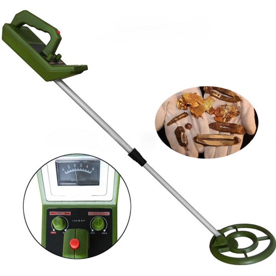 Ajustable Underground Metal Detector Treasure Gold Hunter Sensitive Waterproof