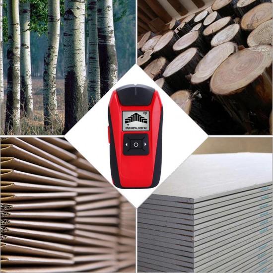 G120 Multifunctional Handheld LCD Wall Metal Detector Stud Finder Wood Studs AC Cable Live Wire Scanner Tester G120 Multifunctional Handheld LCD Wall Metal Detector Stud Finder Wood Studs AC Cable Live Wire Scanner Tester