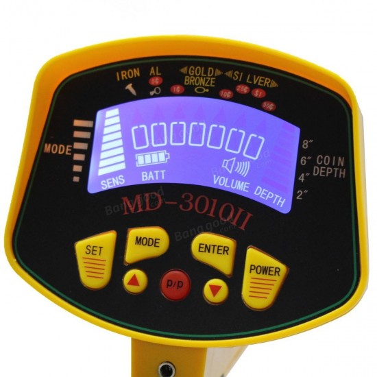 MD-3010II Metal Detector Underground Sensitive Type Treasure Digger Gold