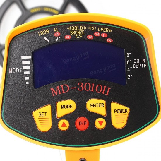 MD-3010II Metal Detector Underground Sensitive Type Treasure Digger Gold