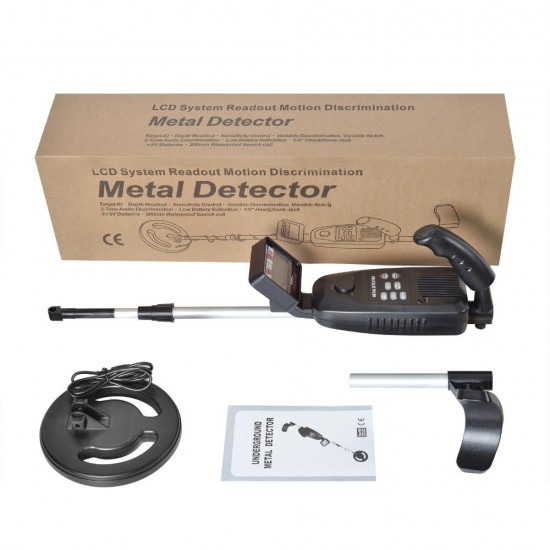 MD-3500 Underground Metal Detector 5.88KHz Treasure Hunting Detector Metal Search Gold Silver Detect
