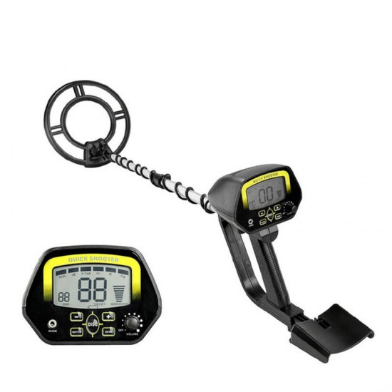 MD-4060 Underground Metal Detector Waterproof Portable Light Weight Treasure Detector Length Adjusta