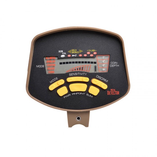 MD-6300 7.9 KHz Professional Underground Metal Detector LED Display Screen Gold Finding Metal Detector With Waterproof Coil Treasure Detector MD-6300 7.9 KHz Professional Underground Metal Detector LED Display Screen Gold Finding Metal Detector With Waterproof Coil Treasure Detector