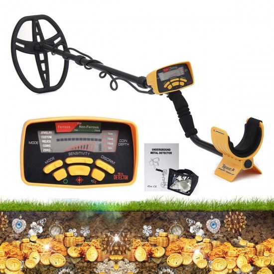 MD-6350 Underground Metal Detector With LCD Display Gold Jewelry Hunter Portable