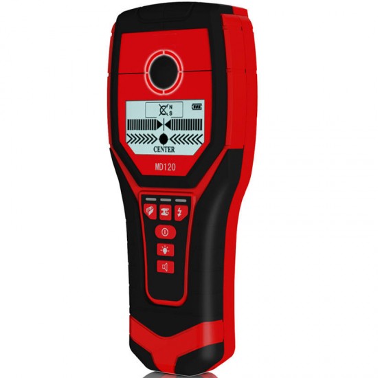 MD120 Multifunctional Handheld Wall Metal Detector Wood AC Cable Finder Scanner Accurate Wall Diagnostic-tool