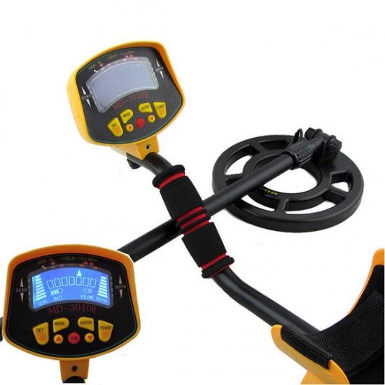 MD3010II Professional Metal Detector Undeground Gold Digger with LCD Display