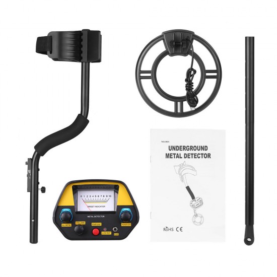 MD3031 Metal Detector Underground Treasure Hunter Professional Gold Detector with 3 Operating Modes