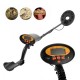 MD900 LCD Underground Metal Detector Pinpointer Portable Treasure Scanner Finder Tool 4+1 Modes Underground Metal Detector