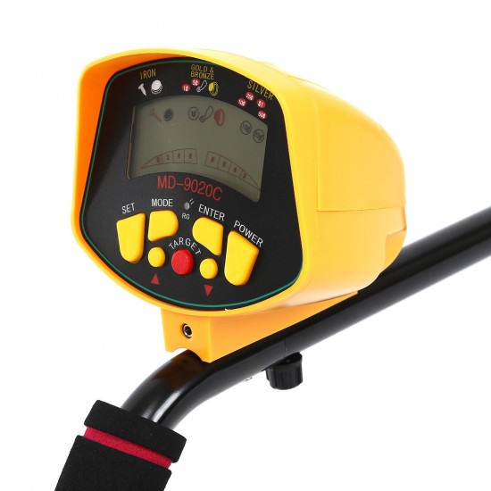 MD9020C Professional Underground Metal Detector High Sensitivity LCD Display Treasure Gold Hunter Finder Scanner