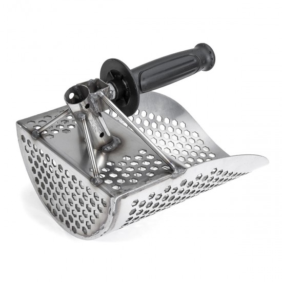 Stainless Steel Sand Scoop Metal Detector Shovel Large Beach Water Hunting Stainless Steel Sand Scoop Metal Detector Shovel Large Beach Water Hunting
