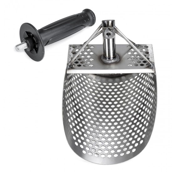 Stainless Steel Sand Scoop Metal Detector Shovel Large Beach Water Hunting Stainless Steel Sand Scoop Metal Detector Shovel Large Beach Water Hunting