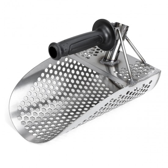 Stainless Steel Sand Scoop Metal Detector Shovel Large Beach Water Hunting Stainless Steel Sand Scoop Metal Detector Shovel Large Beach Water Hunting