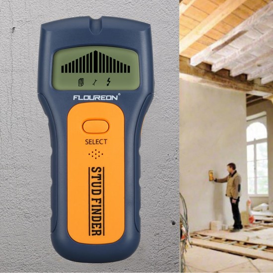 TS79 3 In 1 Stud Finder Detector Metal Detector Wood Detector Find AC Voltage Live Detect Wall Scanner Behind Wall with LCD Display