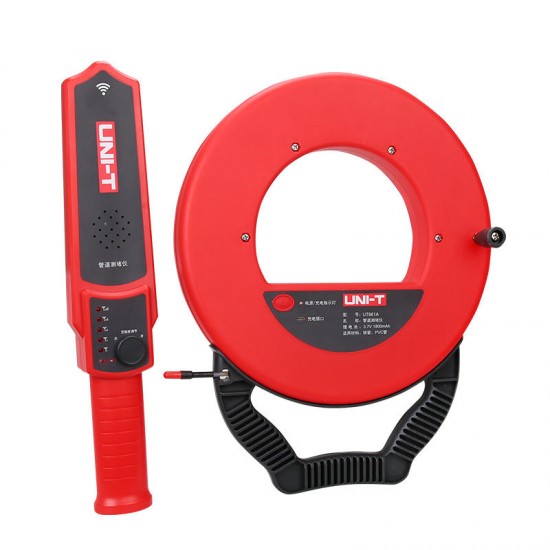 UT661A 20M Wall Pipe Blockage Detector Wall Scanner Pipeline Blocking Clogging Scanner Plumbers Diagnostic-tool