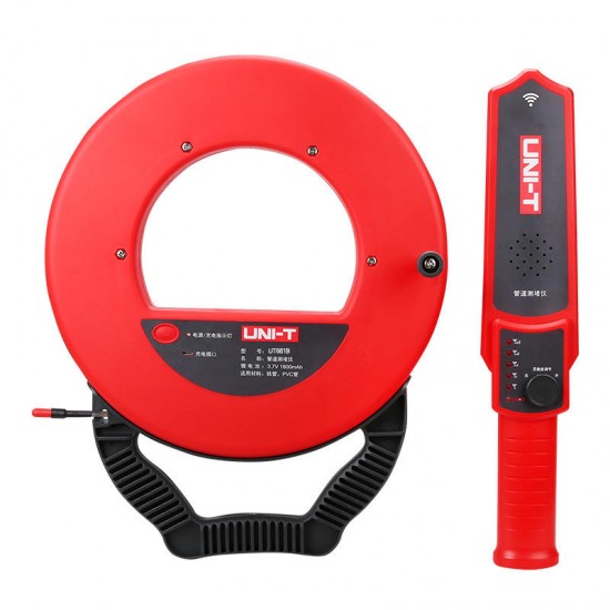 UT661B 30M Wall Pipe Blockage Detector Wall Scanner Pipeline Blocking Clogging Scanner Plumbers Diagnostic-tool