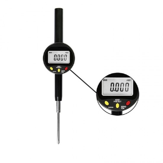 0-12.7mm 0-25.4mm 0-50.8 mm Electronic Digital Micron Indicator Gauge High Precision Digital Indicators Micrometer Gauge Tool