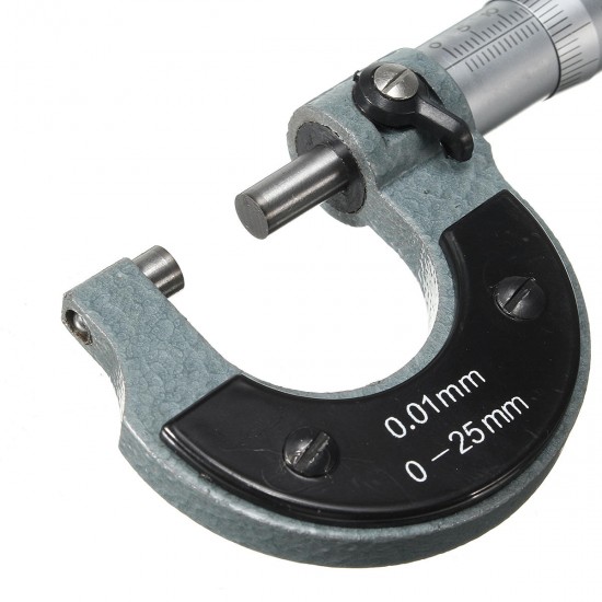 0-25mm Outside External Metric Gauge Micrometer Machinist Meature Equipment