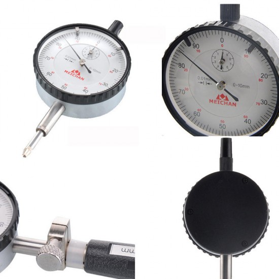 35-50mm/0.01mm Metric Dial Bore Gauge Cylinder Internal Small Inside Measuring Probe Gage Test Dial Indicator Measuring Tools