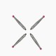 6Pcs M1.4 M1.6 M2.0 Good Ruby Gauge Head for Dial Indicator Lever Type Dial Indicator Dialgage Red Jewel Needle 6Pcs M1.4 M1.6 M2.0 Good Ruby Gauge Head for Dial Indicator Lever Type Dial Indicator Dialgage Red Jewel Needle