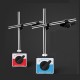 CZ-6A/6B Universal Magnetic Base Stand 360° Rotatable Shaft Double Pole Large Dial Indicator Gauge Calibration Table Holder CZ-6A/6B Universal Magnetic Base Stand 360° Rotatable Shaft Double Pole Large Dial Indicator Gauge Calibration Table Holder