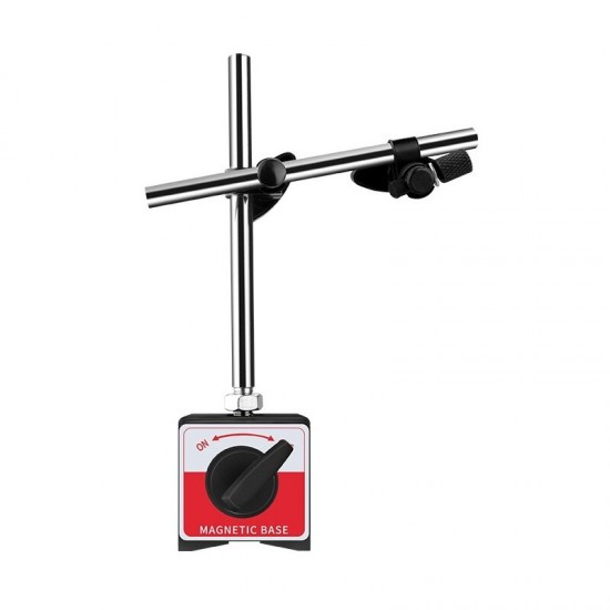 CZ-6A/6B Universal Magnetic Base Stand 360° Rotatable Shaft Double Pole Large Dial Indicator Gauge Calibration Table Holder