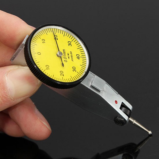 40112302 Dial Test Indicator Precision Metric with Dovetail rails