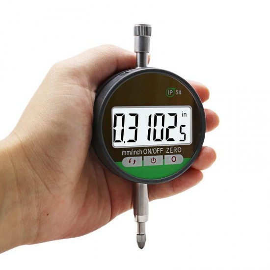 IP54 Oil-proof Digital Micrometer 0.001mm Electronic Micrometer Metric/Inch 0-12.7mm /0.5''Precision Dial Indicator Gauge Met