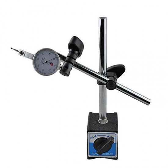 Magnetic Base Holder With Double Adjustable Pole For Dial Indicator Test Gauge Tool Magnetic Base Holder With Double Adjustable Pole For Dial Indicator Test Gauge Tool