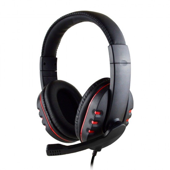 3.5mm + USB Wired Gaming Headphone Heavy Bass Headset for PS4 / XBOX - ONE / PC Professional Computer Gamer