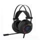 DHG160 Virtual 7.1 Surround USB Static RGB Directional Microphone Gaming Headphone