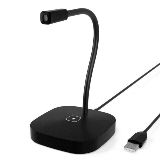 BaoG22 USB Omnidirectional Computer Microphone for Broadcast Live Recording Conference Speech Game Video Chat Desktop Dual-condenser Mic BaoG22 USB Omnidirectional Computer Microphone for Broadcast Live Recording Conference Speech Game Video Chat Desktop Dual-condenser Mic