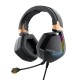 BW-GH2 Gaming Headphone 7.1 Channel 53mm Driver USB Wired RGB Gamer Headset with Mic for Computer PC PS3/4