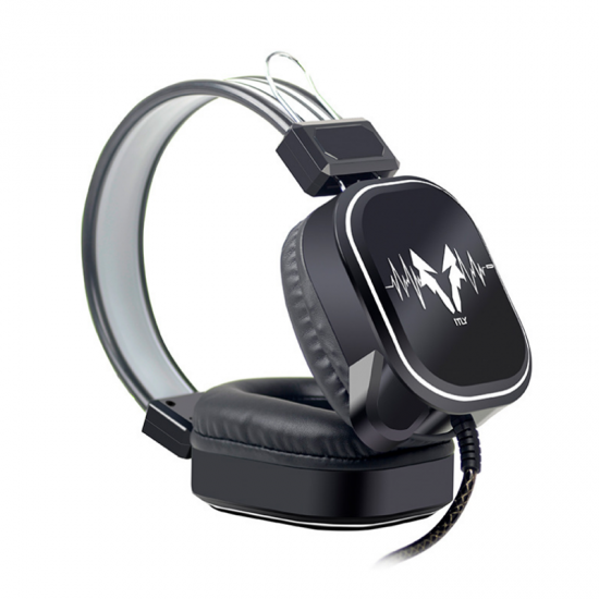 DS-100 3.5mm Audio Light Weight Wired Omnidirectional 3D Stereo Surround Sound Gaming Headphone Heavy Bass Headset