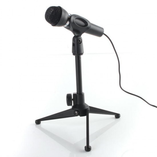 Desktop Table Adjustable Metal Tripod Microphone Mic Stand Holder With Clip Desktop Table Adjustable Metal Tripod Microphone Mic Stand Holder With Clip