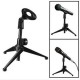 Desktop Table Adjustable Metal Tripod Microphone Mic Stand Holder With Clip Desktop Table Adjustable Metal Tripod Microphone Mic Stand Holder With Clip