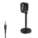 Microphone Wired Mic USB Port Game Singing Mic for PC Computer With Sound Card