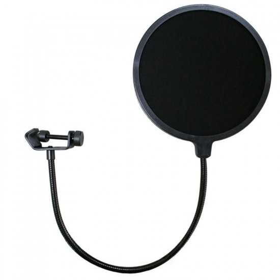 Double Layer Studio Microphone Mic Pop Filter Wireless Swivel Mount Circular Shield For Recording Double Layer Studio Microphone Mic Pop Filter Wireless Swivel Mount Circular Shield For Recording