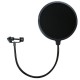 Double Layer Studio Microphone Mic Pop Filter Wireless Swivel Mount Circular Shield For Recording Double Layer Studio Microphone Mic Pop Filter Wireless Swivel Mount Circular Shield For Recording