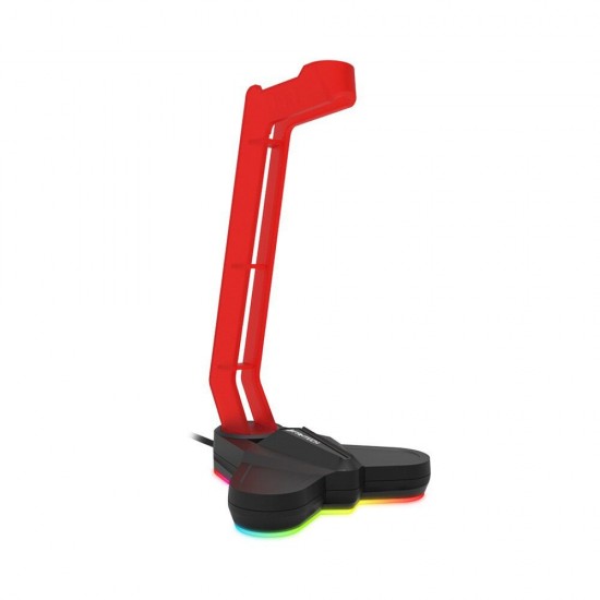 AC3001S RGB Light-emitting Headphone Stand Headset Hook Holder Display Rack Storage Tools Anti-slip Aggravating Base AC3001S RGB Light-emitting Headphone Stand Headset Hook Holder Display Rack Storage Tools Anti-slip Aggravating Base