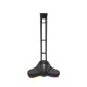 AC3001S RGB Light-emitting Headphone Stand Headset Hook Holder Display Rack Storage Tools Anti-slip Aggravating Base