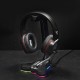 AC3001S RGB Light-emitting Headphone Stand Headset Hook Holder Display Rack Storage Tools Anti-slip Aggravating Base