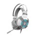 HG11 Head-mounted Gaming Headset True Virtual 7.1 Surround Sound RGB Lights Over-Ear Noise Cancelling Microphone USBWhite HG11 Head-mounted Gaming Headset True Virtual 7.1 Surround Sound RGB Lights Over-Ear Noise Cancelling Microphone USBWhite