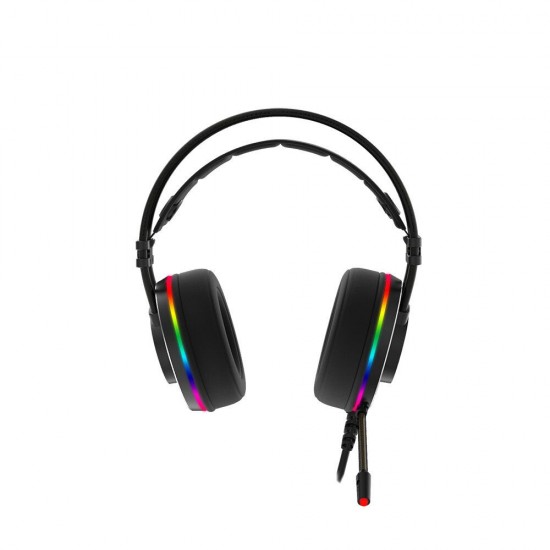 HG23 Game Headphone 7.1 Surround Sound RGB USB Wired Bass Gaming Headset with Mic for Computer PC for PS4 Gamer